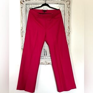 Banana Republic Vibrant Pink Wide-Leg Trousers NWT